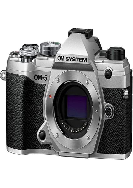 Olympus Om-5 Gümüş Mikro Dört Üçte Sistem Kamerası M.zuiko Dijital Ed 12-45MM F4.0 Pro Kiti Dış Mekan Kamera Hava Mühürlü Tasarım 5 Eksenli Görüntü Sabitleme 50MP Elde Taşınabilir Yüksek
