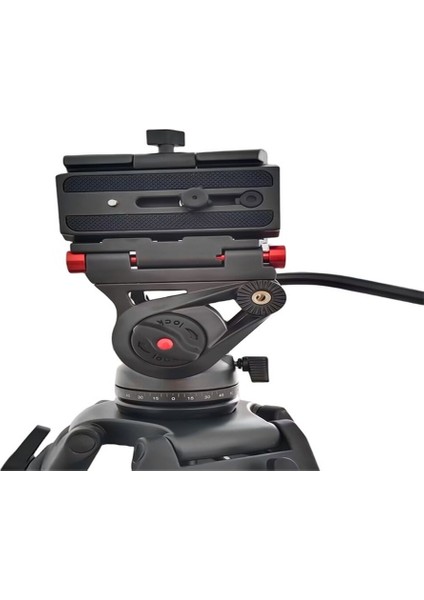 MTT608A 152 cm Video Tripod + MYT802L Dikey Çekim Kafası