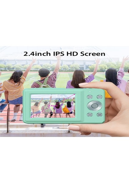 Geeksen Andoer Taşınabilir 1080P Dijital Kamera Video Kamera 44MP Çok Renkli