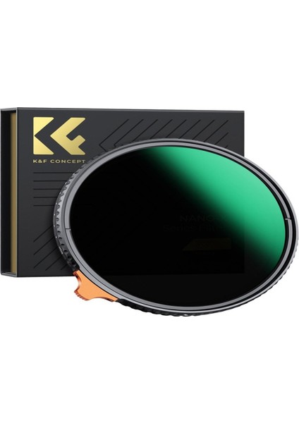 K & F Concept 95 mm ND2-400 Nano-X Iı 1-9 Durak Değişken Nd Filtre