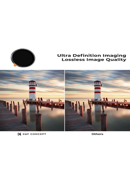 K & F Concept 95 mm ND2-400 Nano-X Iı 1-9 Durak Değişken Nd Filtre modelleri