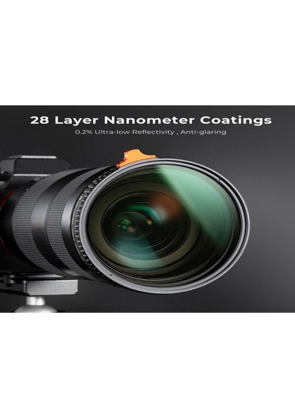 K & F Concept 95 mm ND2-400 Nano-X Iı 1-9 Durak Değişken Nd Filtre fırsatları