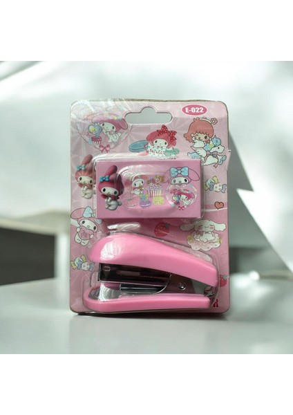 Sanrio Kuromi My Melody Cinnamoroll Zımba ve Zımba Teli Zımba Seti 1 Adet