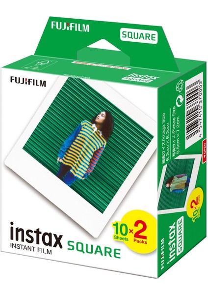 Instax Kare-Square 20'li Film 4'lü Set 80 Poz modelleri