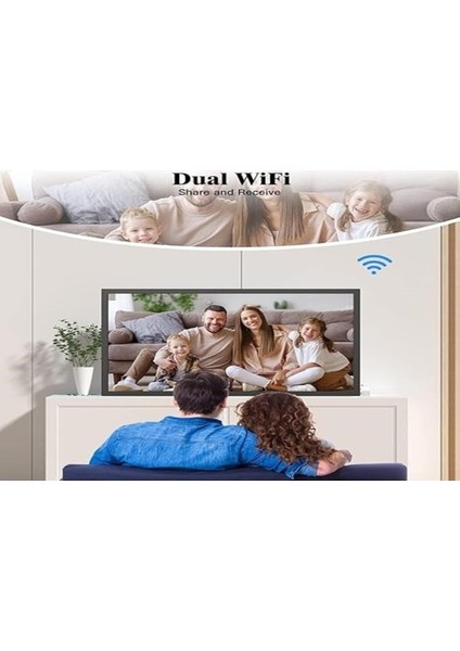 Büyük Dijital Resim Çerçevesi 21.5 Inc 2.4 5g Wifi 1080P fırsatları