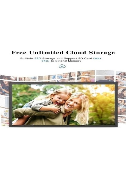 Büyük Dijital Resim Çerçevesi 21.5 Inc 2.4 5g Wifi 1080P indirimleri