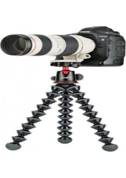 Gorillapod 5k Kit Tripod ve Kafa Bağlantısı (Siyah/gri)