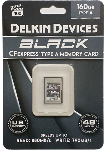 160GB Black Cfexpress Type A Hafıza Kartı