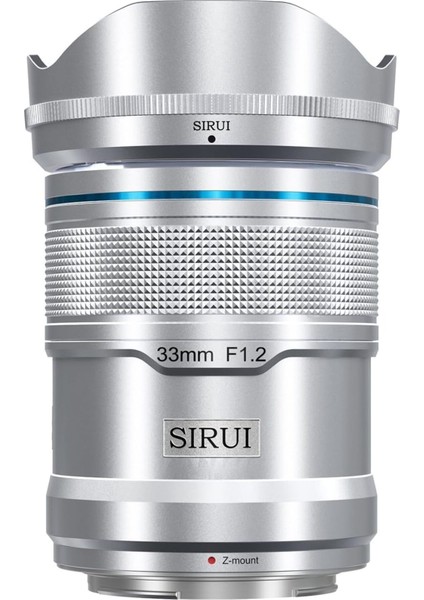 Sniper 33MM F/1.2 Otomatik Odaklı Lens - Fujifilm Uyumlu - Silver
