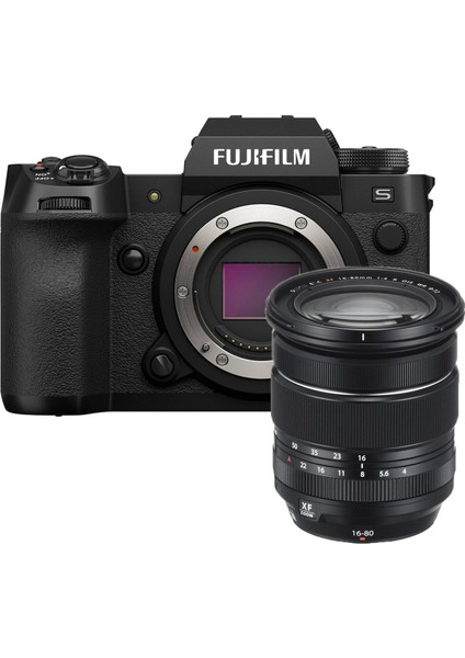 X-H2S Siyah XF16-80MM Kit ( Türkiye Garantili)