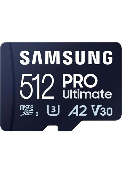 512GB Pro Ultımate MB-MY512SA/WW Mıcro-Sd Hafıza Kartı