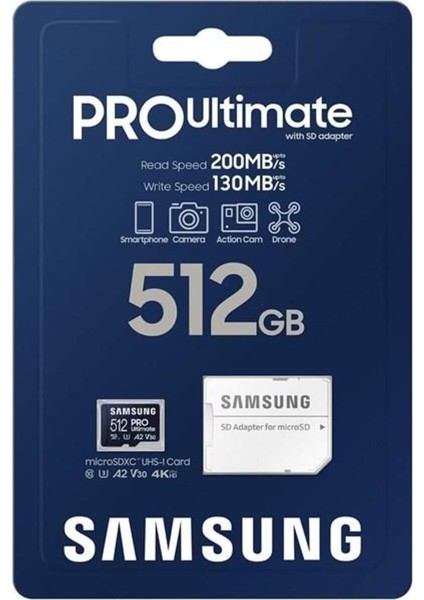 512GB Pro Ultımate MB-MY512SA/WW Mıcro-Sd Hafıza Kartı fiyatları
