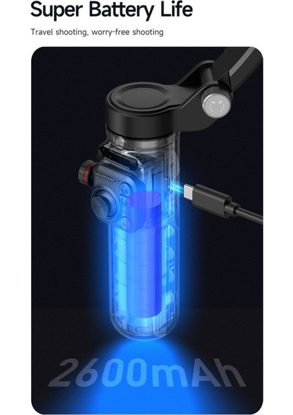 Taşınabilir Sabitleyici Otomatik Yüz Takip Katlanabilir Kumandalı Yeni M02 Gimbal fırsatları