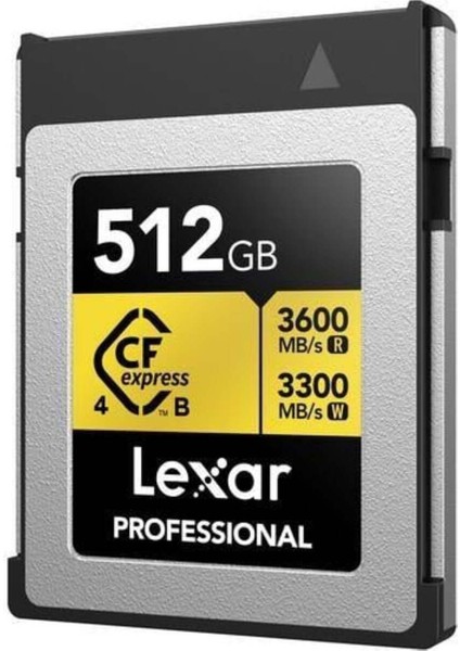 512GB Professıonal Gold LCXEXP4512G- Rneng Cfexpress 4.0 Type-B Kart