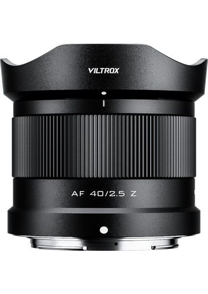 Vıltrox 40MM F2.5 Z Montajlı Lens, Nikon Z Mount Zf Z7II Z6II Z8 Z9 Z5 Z30 Z50 Için Af 40MM F/2.5 Z Tam Kare Lens