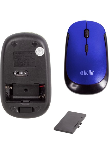 Hello Hl-40 1200 Dpı 2.4 Ghz Kablosuz Mouse (4887) fiyatları