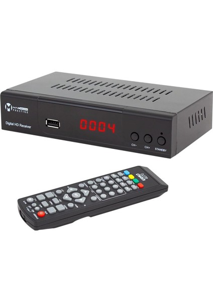 Magbox Prestige Dvb-T2/c Full Hd Mini Karasal-Uydu Alıcısı (Hdmı+Scart) Youtubelu (4887)