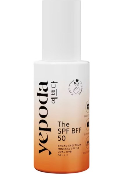 The Spf Bff 50 – Renkli Geniş Spektrumlu Mineral Güneş Kremi Spf 50 50 ml