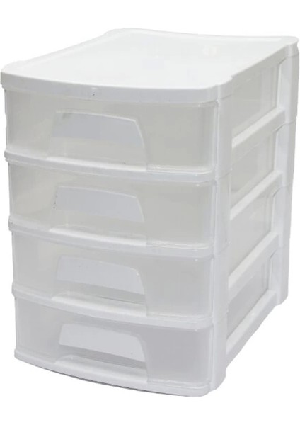 Tonton - No:2 Çekmece 4 Katlı 16.5X21.5X24CM (4887)