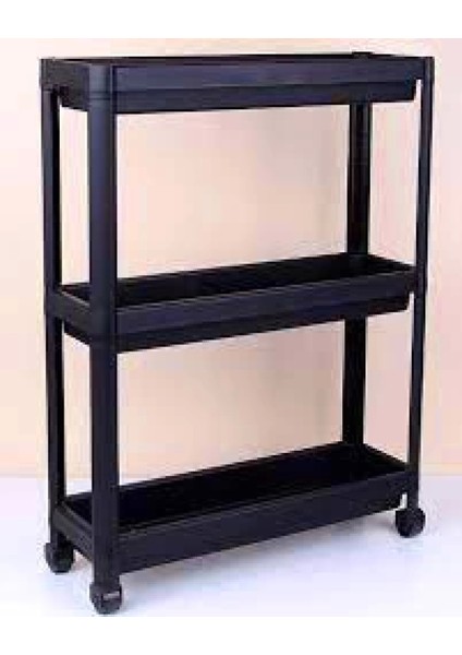 Siyah Çok Amaçlı Katlı Raf Ünitesi (4887) fiyatları
