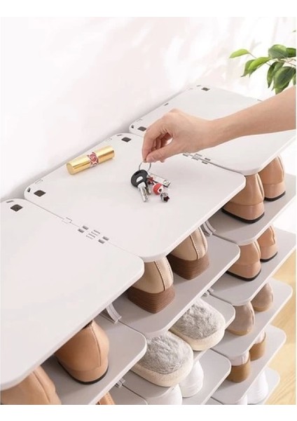 5 Katlı Pratik Ayakkabılık - Ayakkabı Rafı (4887) modelleri