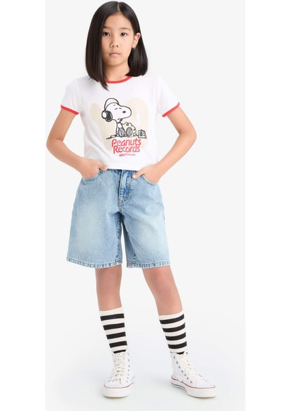 Kız Çocuk Jean Şort