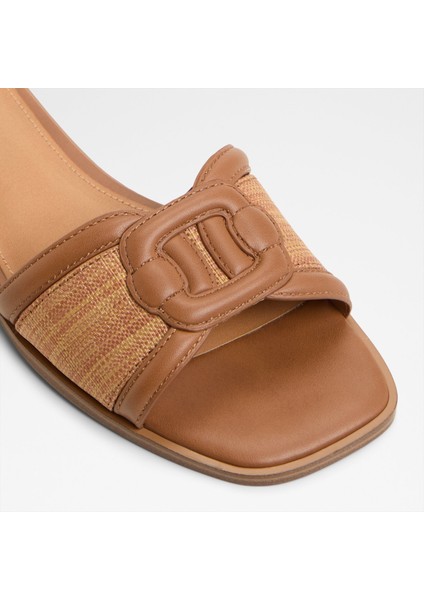 Lıaudın Sandalet Düz Terlik - Kahve indirimleri