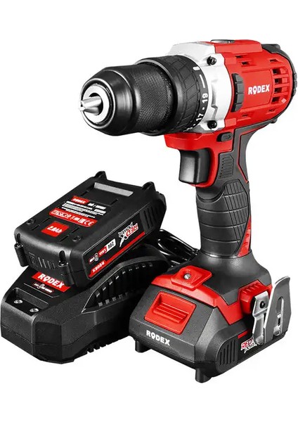 Sufly RDX2310F Akülü Matkap Şarzlı Vidalama 20V Çift Akü