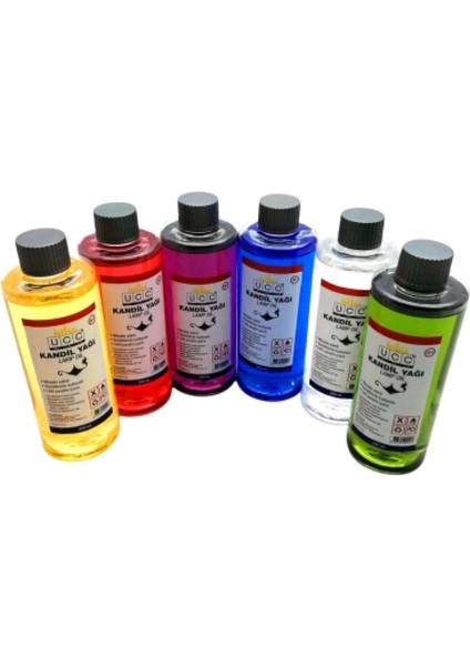 Ucc Renkli Mix 250ML Kandil Yağı (4887)