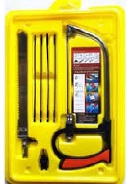 Sarı Pvc Kıl Testere Set (4887)