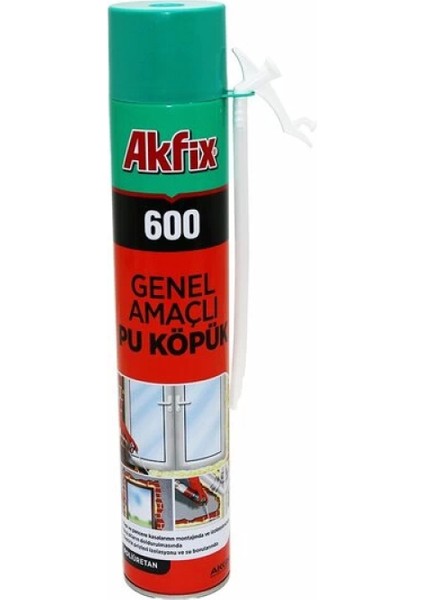 Genel Amaçlı Pu Pipetli Köpük 600GR - 12 Adet