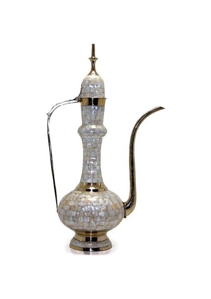 Pirinç Sedefli Ibrik 55 cm