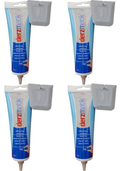 Derzmatik Gaga Uçlu Hazır Derz Dolgu Krem 360 gr 4’lü (4887) modelleri