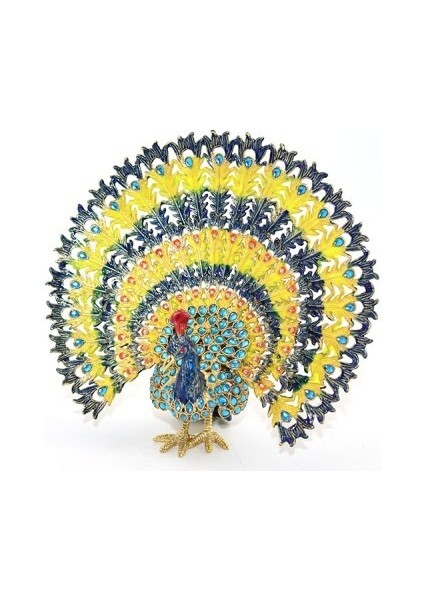 Swarovski Taşlı Tavuskuşu Model 7