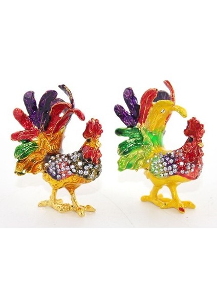 Swarovski Taşlı Tekli Horoz Model 1