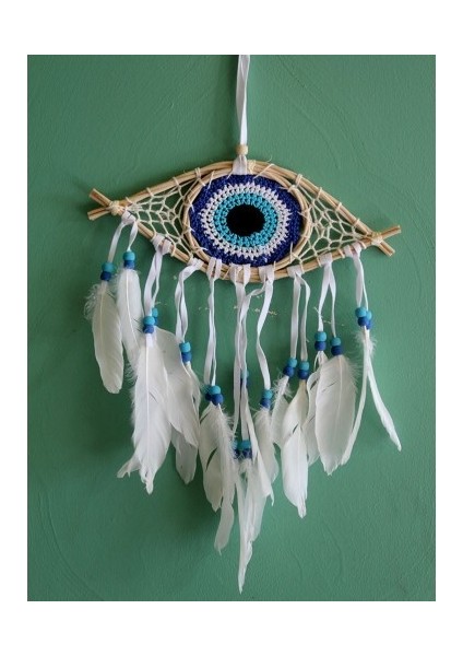 Rüya Kapanı Dream Catcher Göz Tasarımı Model 1