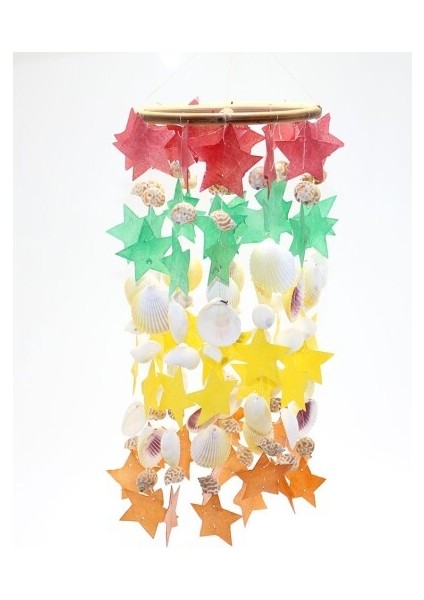 Sedefli Rüzgar Çanı Model 4