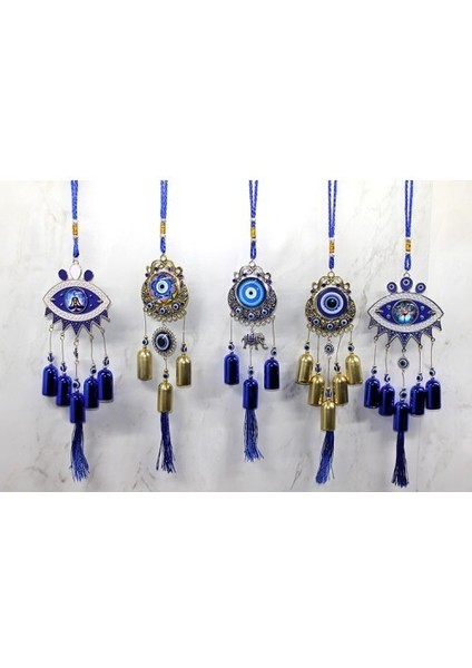 Metal Nazar Boncuğu Çan Model 1