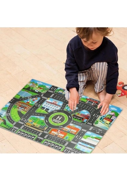 Çocuk Oyun Matı (Mutlu Şehir Hayatı)