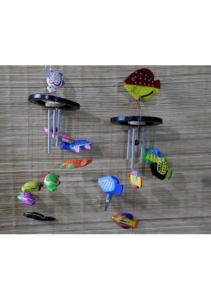 Hayvan Figürlü Rüzgar Çanı Model 1