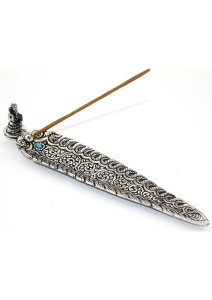 Metal Kayık Ganeşa Tütsülük Model 3