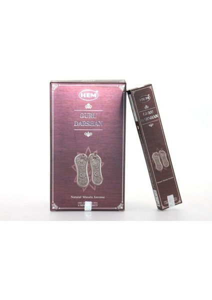 Hem Devotional Guru Darshan Masala Aromalı Çubuk Tütsü