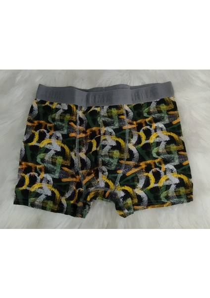 Erkek Klasik Boxer Desenli Pamuklu Penye Karışık 10'lu Paket Premium Boxer indirimleri
