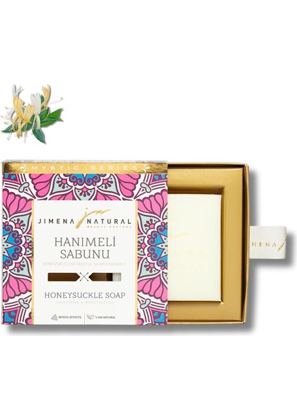 Jimena Natural- Hanımeli Sabunu 150 gr - Honeysuckle Soap 150GR