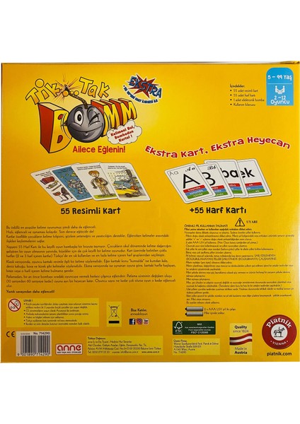 Tik...tak Bomm Ekstra (Ekstra Kart, Ekstra Heyecan) fırsatları