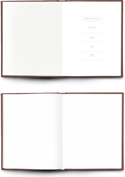 Paradigma Koleksiyonu Kahverengi Notebook