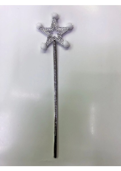 Yıldız Peri Asası Sihirli Değnek Beyaz Ponponlu (4887) fiyatları