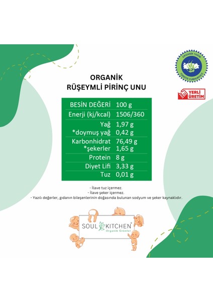 Rüşeymli Pirinç Unu 250 gr indirimleri