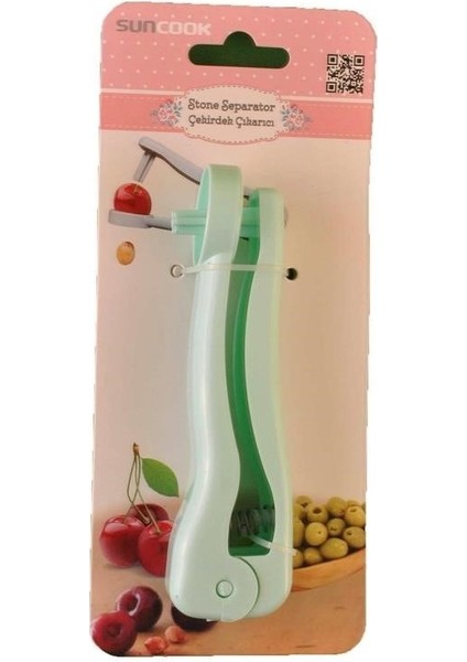 Pratik Kolay Zeytin ve Vişne Çekirdeği Çıkarma Aleti Aparatı