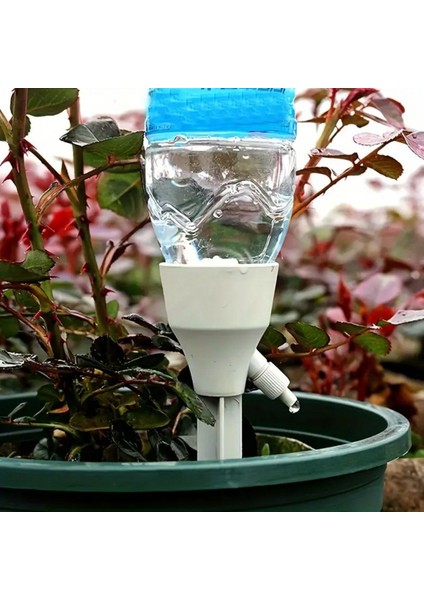 Buffer® Ayarlanabilir Akış Hızına Sahip Damlama Sulama Çivileri 3lü Otomatik Bitki Sulama Aparatı Tüm Pet Şişelere Uyumlu